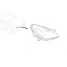 Phare Bloc Optique Avant Droit CLS 320/350 W219 Mercedes-Benz