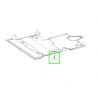 VIS A TETE PLATE 6 LOBES Fixation du carénage insonorisant sur traverse de fixation de boîte 5X16 Mercedes-Benz