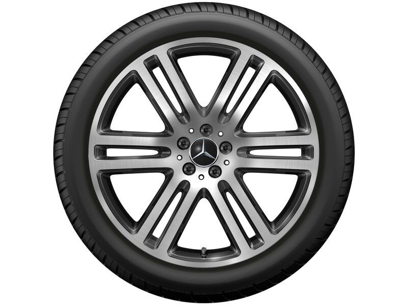 Jante Mercedes 21 pouces - GLE W167 - Essieu Arrière - 11 J x 21 ET 49 - noir, Finition brillante 