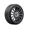 Jante AMG Mercedes 21 pouces - GLE W167 - Essieu Arrière - 11 J x 21 ET 49 - noir, Finition brillante 