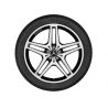 Jante AMG Mercedes 21 pouces - GLE W167 - 9 J x 21 ET 53,5 - Coloris noir, Finition brillante 