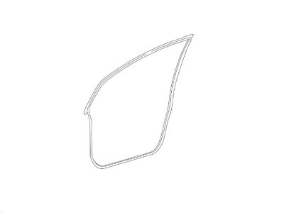 Joint de Porte cadre Avant Passager Classe C W203 Mercedes-Benz
