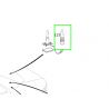 Couvercle Capuchon Antenne Classe E W210 Mercedes-Benz