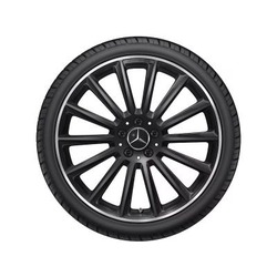 Jante AMG Classe E W238 - Essieu Arrière - 9 J x 20 pouces ET 49 multibranches noir