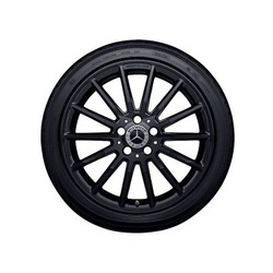 Jante AMG Mercedes Classe A W176 - 18 pouces - Noir - Multibranches