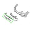 Habillage Pare-Chocs Chrome GLE W166 Mercedes-Benz