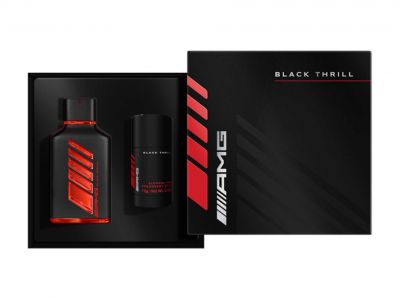 Coffret cadeau Mercedes AMG Black Thrill, EdP 100 ml