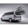 Porte-vélos arrière sur hayon pour 4 Vélos Classe V / EQV / Vito / eVito / Marco Polo Mercedes-Benz