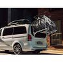 Porte-vélos arrière sur hayon pour 4 Vélos Classe V / EQV / Vito / eVito / Marco Polo Mercedes-Benz