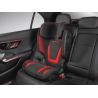 Siège Auto Enfant 3,5 à 12 ans - Noir et Rouge - KIDFIX ISOFIX