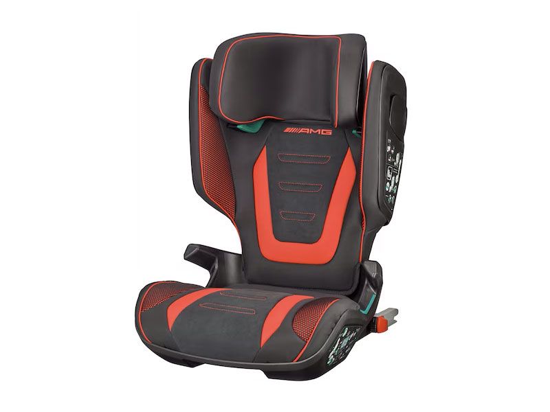 Siège Auto Enfant 3,5 à 12 ans - Noir et Rouge - KIDFIX ISOFIX