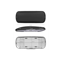 590L Coffre de Toit Noir Mercedes XL + Barres de toit OFFERTES