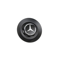 Lot 4 Cache-Moyeu Noir Mat 9283 Mercedes AMG G 63