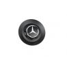 Lot 4 Cache-Moyeu Noir Mat 9283 Mercedes AMG G 63