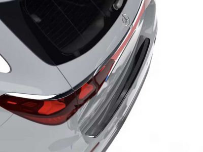 Protection du seuil de chargement chromée Classe E W214 Mercedes-Benz