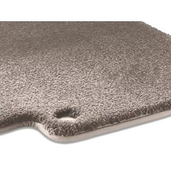 Jeu 3 Tapis en velours beige macchiato - EQS W296 Mercedes-Benz