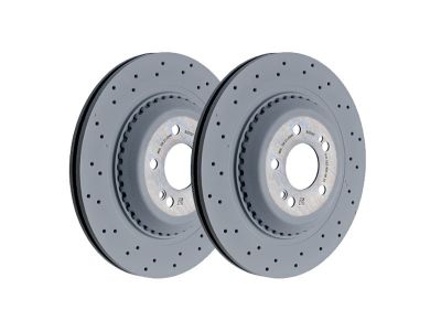 Jeu de 2 Disques de Freins Arrière Ventilés Classe S W217 Mercedes-Benz
