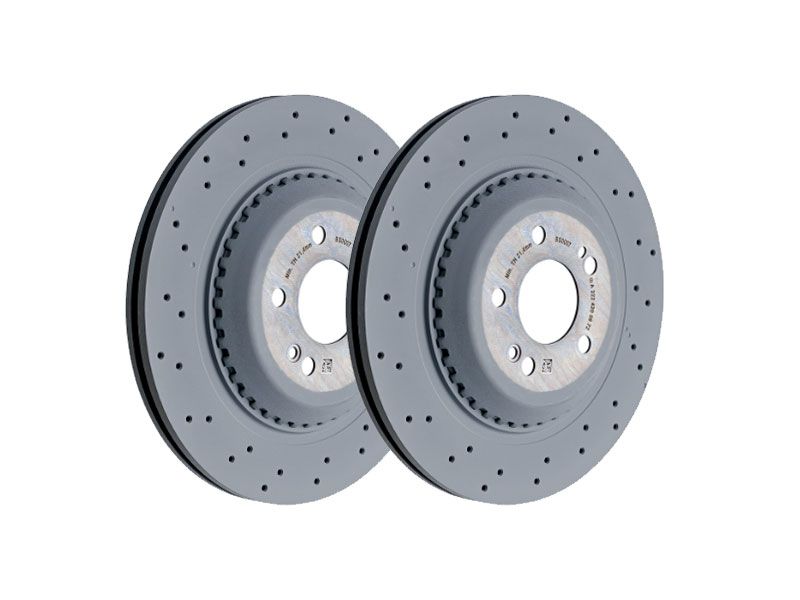 Jeu de 2 Disques de Freins Arrière Ventilés Classe S W217 Mercedes-Benz