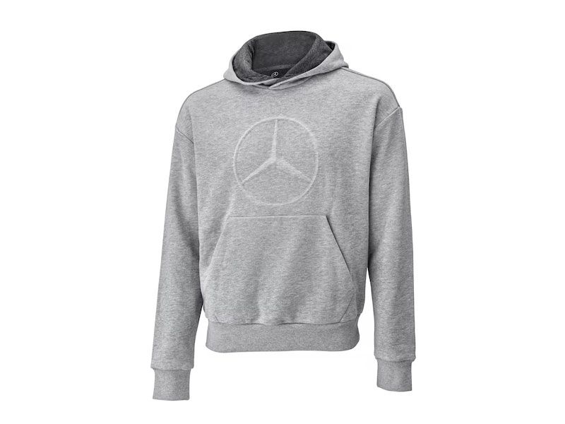 Sweat à capuche Gris unisexe Mercedes-Benz