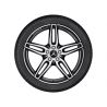 Jante AMG Mercedes Classe E W238 W213 - Essieu avant - 8 J x 19 pouces ET 43 - noir, finition brillante