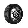 Jante AMG Mercedes Classe E W238 W213 - Essieu avant - 8 J x 19 pouces ET 43 - noir, finition brillante