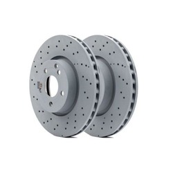 Jeu de 2 Disques de Freins Arrière Mercedes AMG Classe G 63 W463 Mercedes-Benz