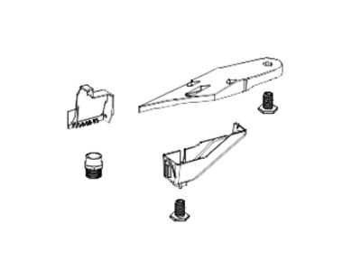 Kit de Fixation Bloc Optique Gauche CLS W218 Mercedes-Benz