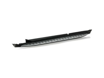 Marchepied Gauche pour GLC W253 Mercedes-Benz - Finition aluminium et picots caoutchouc