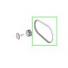 Courroie d'accessoire 21.36 MM X 2156 MM Classe C W204 Mercedes-Benz