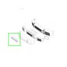 Support Plaque Mineralogique Immatriculation Avant Classe G W463 Mercedes-Benz