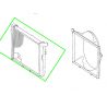 Radiateur uniquement valable avec Climatiseur Classe W201 190D Mercedes-Benz