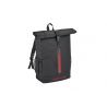 Sac à dos noir / rouge, Polyester Roll Top AMG