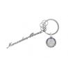 Porte-clés Argent Monogramme Mercedes Classic