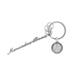 Porte-clés Argent Monogramme Mercedes Classic