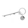 Porte-clés Argent Monogramme Mercedes Classic
