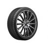 Jante AMG Classe E W238 - Essieu Arrière - 9 J x 20 pouces ET 49 noir, finition brillante