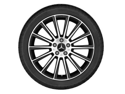 Jante AMG Classe E W238 - Essieu Arrière - 9 J x 20 pouces ET 49 noir, finition brillante