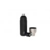  Bouteille isothermique avec gobelet , 750 ml  marron,  noir ,Mercedes-Benz Classic