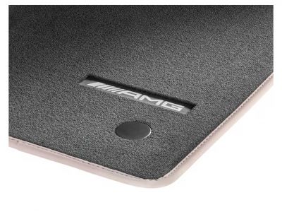 Jeu 4 Tapis en Velours AMG, , gris magma , Classe G W465 Mercedes-Benz