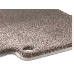 Tapis de sol en velours beige EXCLUSIV, Kit 3 pièces - EQS W296 - conducteur / passager