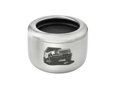 Lunchbox Classe G acier inoxydable, 710 ml Noir Argent Merceces-Benz