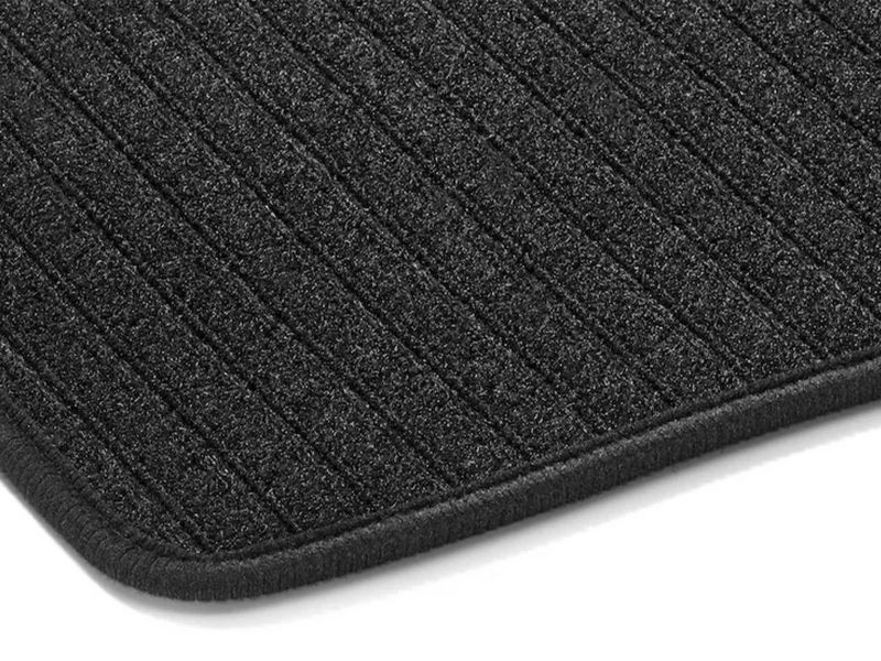 Tapis en reps noir CLASSIC - CLE W236 - Arrière -Mercedes-Benz