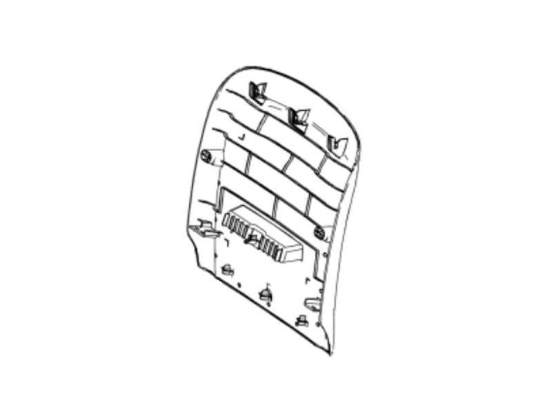 Coque Arrière Dossier Siège Vito W447 Mercedes-Benz