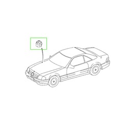 Dispositif d'Alarme Sirène Mercedes-Benz