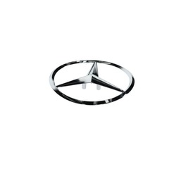Étoile Emblème de coffre hayon sigle CLA W117 Mercedes-Benz + 3 Douilles
