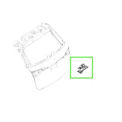 POIGNEE DE DEVERROUILLAGE Hayon GLE W167 Mercedes-Benz