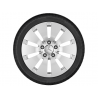 Jante Mercedes 16 pouces Classe C W205 6 J x 16 ET 36 10 trous argent vanadium