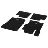 Jeu 4 Tapis Velours Noir GLE W292
