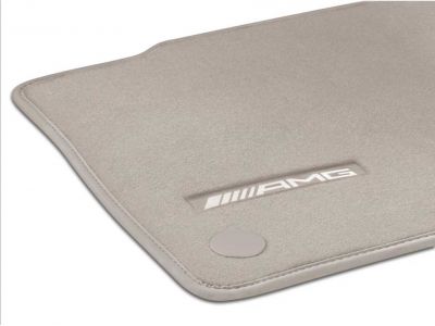 Jeu 2 tapis Velours AMG Beige Avant AMG GT Coupé W192 Mercedes-Benz