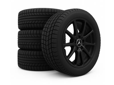Pack 4 Roues complètes HIVER 17 Pouces CLA W174